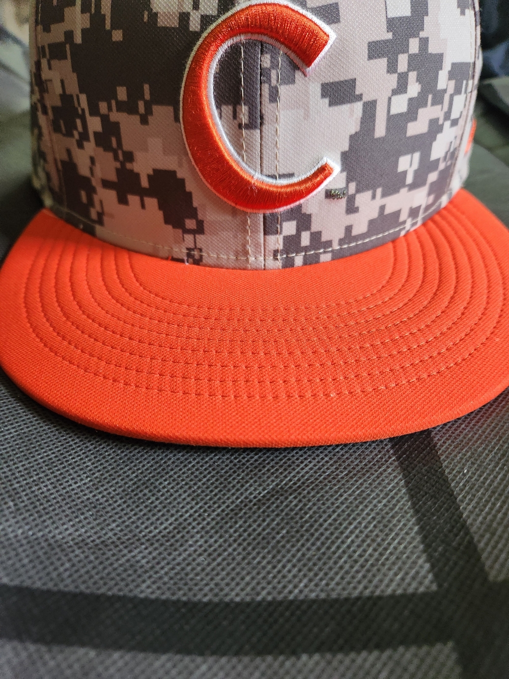 Clemson Baseball Camo Fitted Cap